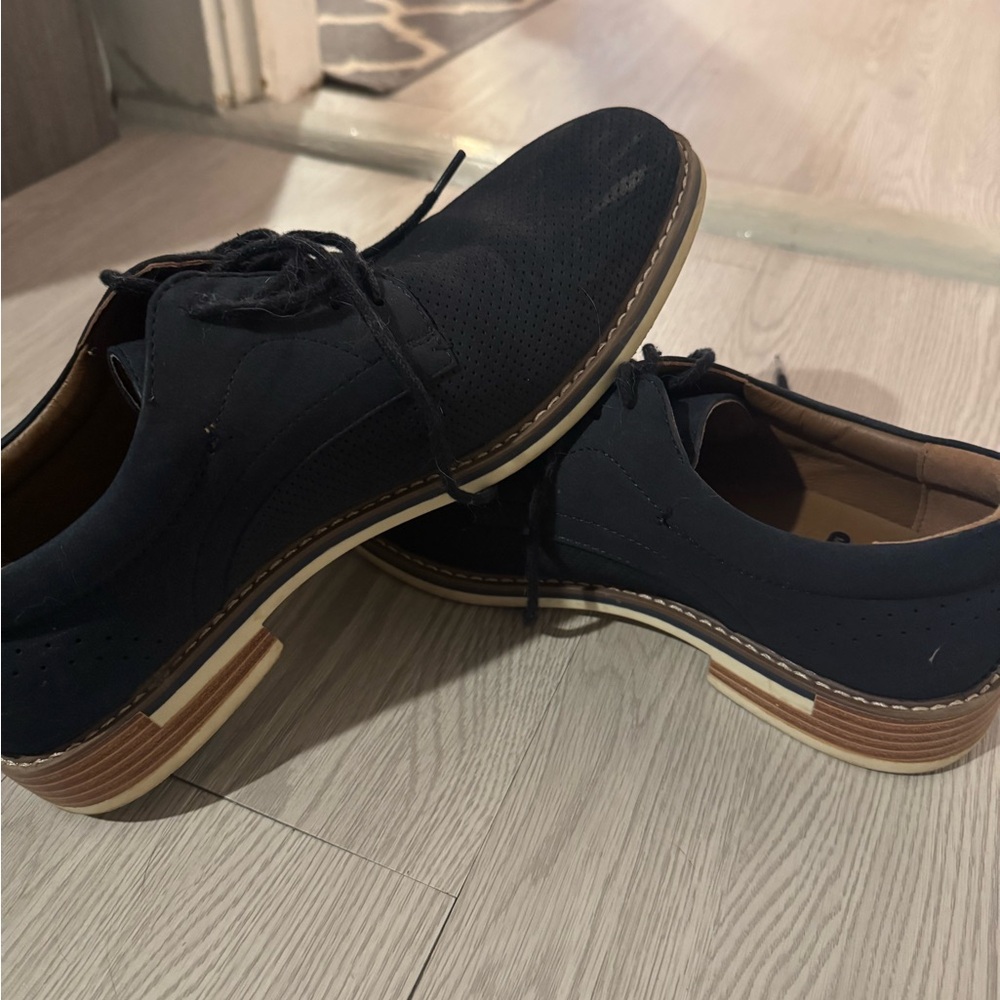 George Black Men's Oxfords with Tan Sole